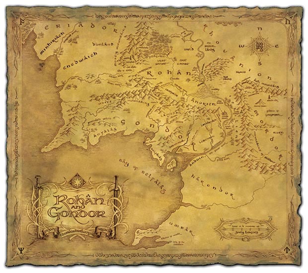 The Official World Map For Lord Of The Rings: Return To Moria Has Been  Revealed | The Nerd Stash