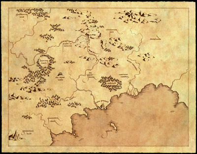 VFX map for the Narnia film, by Daniel Reeve